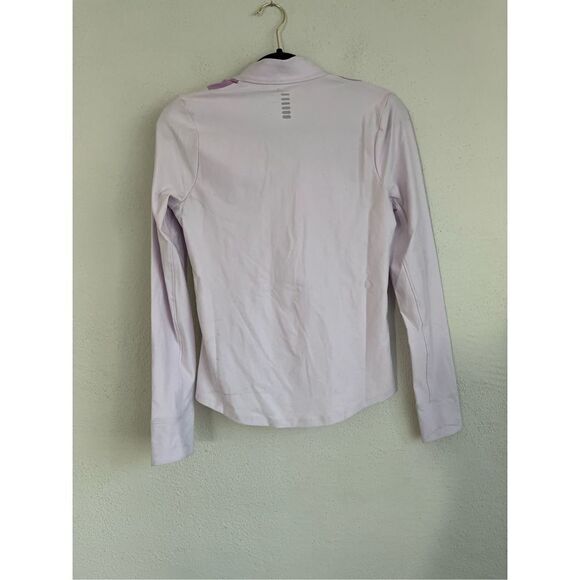 Under Armour Woman Purple Qualifier Hybrid 1/2 Zip Warm-Up Top, X-Small - Picture 7 of 7